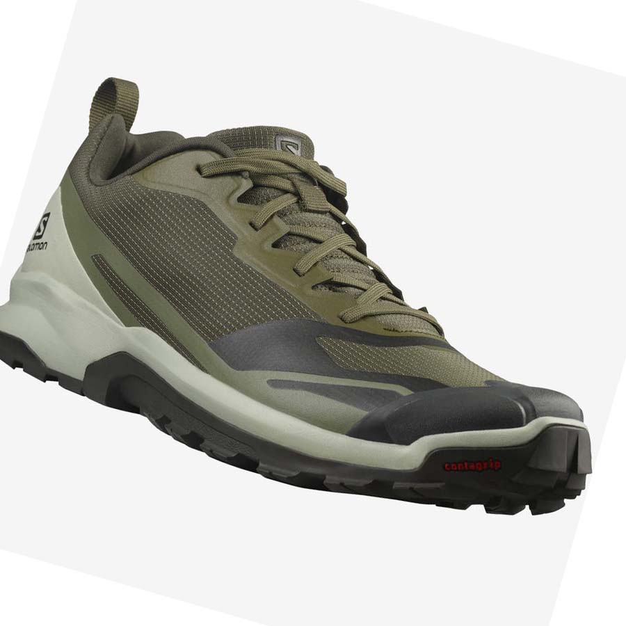 Tenis Para Trail Running Salomon XA COLLIDER 2 Hombre Verde Oliva | MX 3535BEX